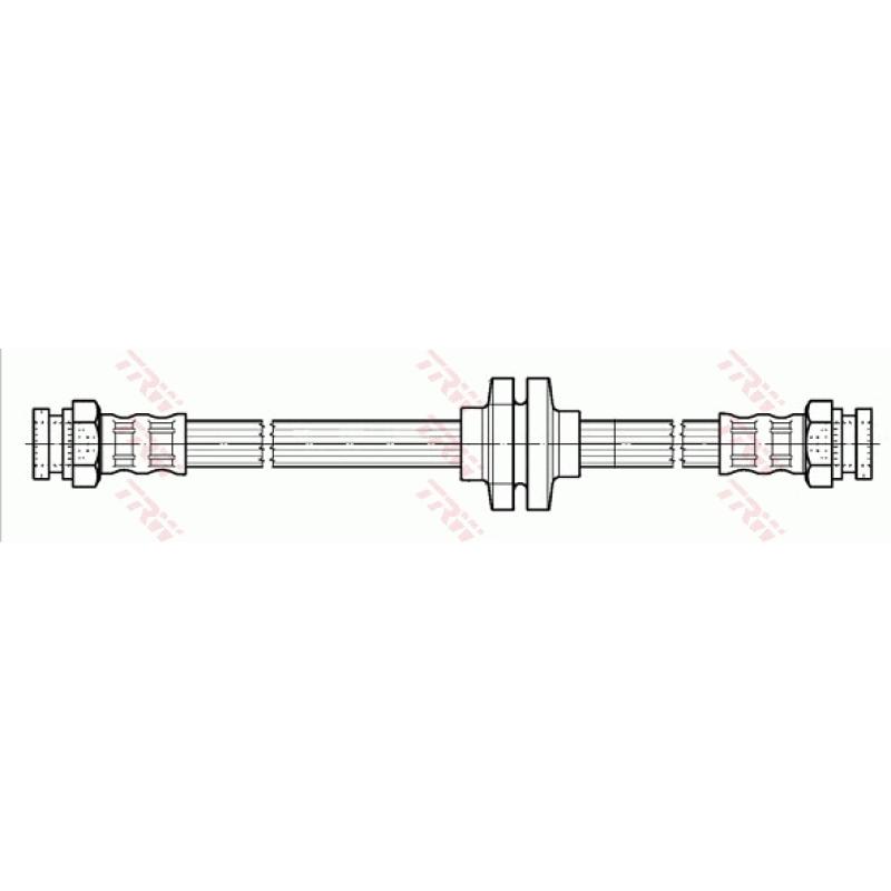 Flexible de frein TRW PHA494 - Visuel 1