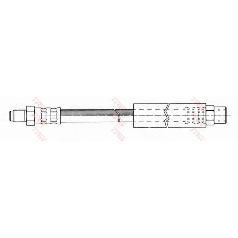 Flexible de frein TRW PHB102 - Visuel 1