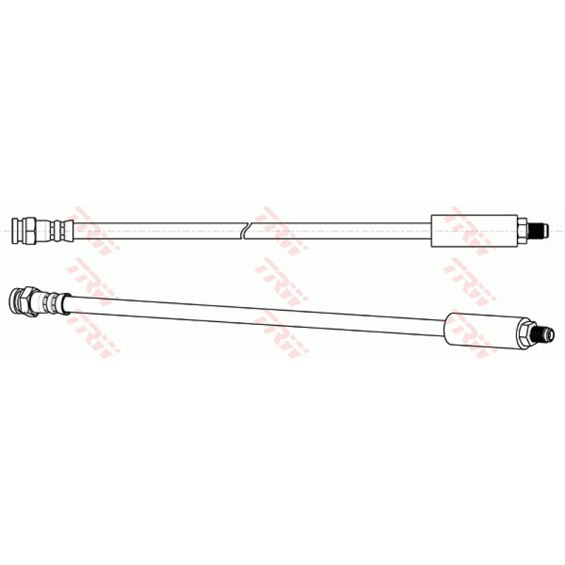 Flexible de frein TRW PHB160 - Visuel 1