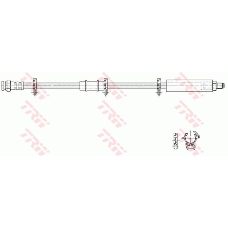 Flexible de frein TRW PHB190 - Visuel 1
