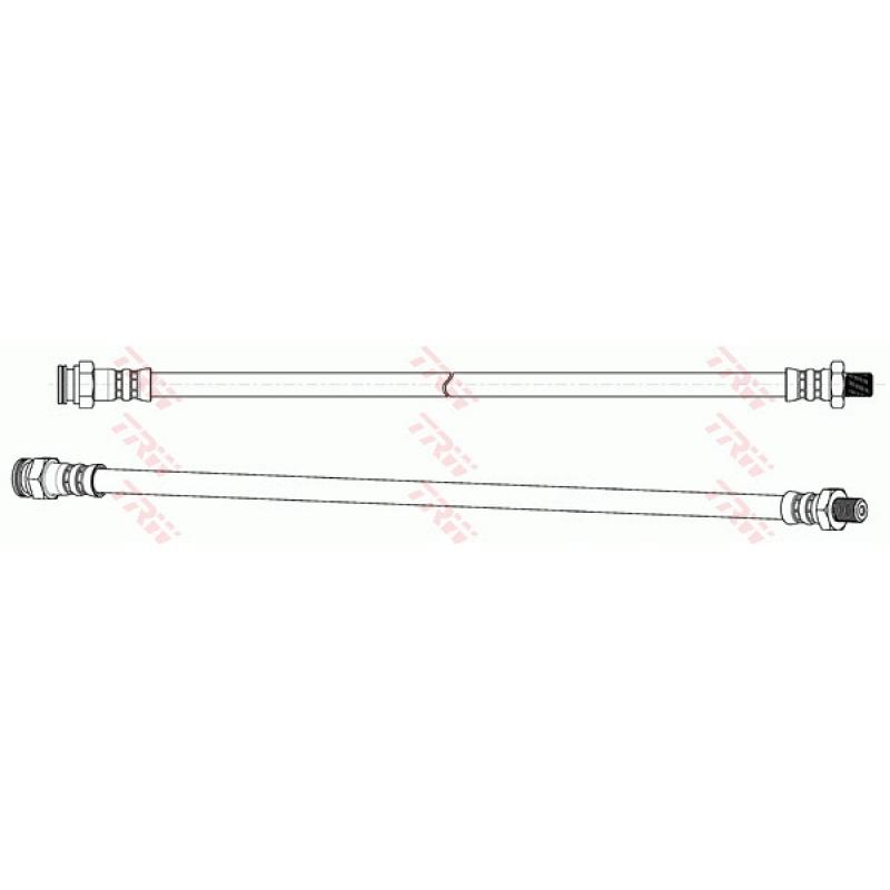 Flexible de frein TRW PHB215 - Visuel 1