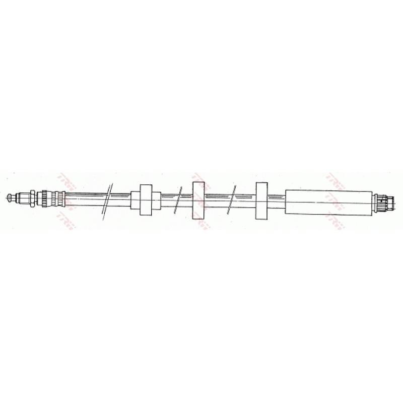 Flexible de frein TRW PHB284 - Visuel 1