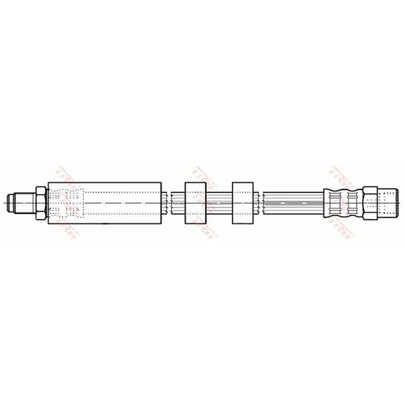 Flexible de frein TRW PHB354 - Visuel 1