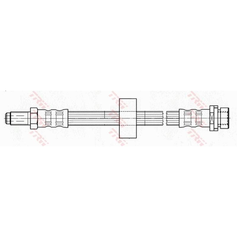 Flexible de frein TRW PHB414 - Visuel 1