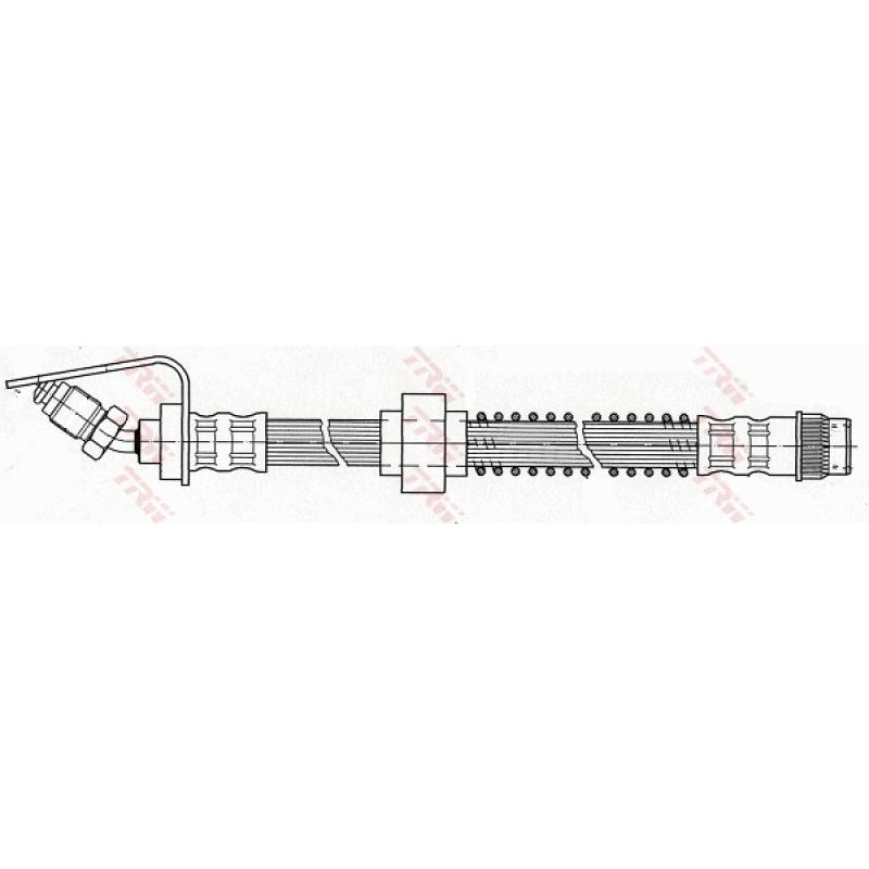 Flexible de frein TRW PHB423 - Visuel 1