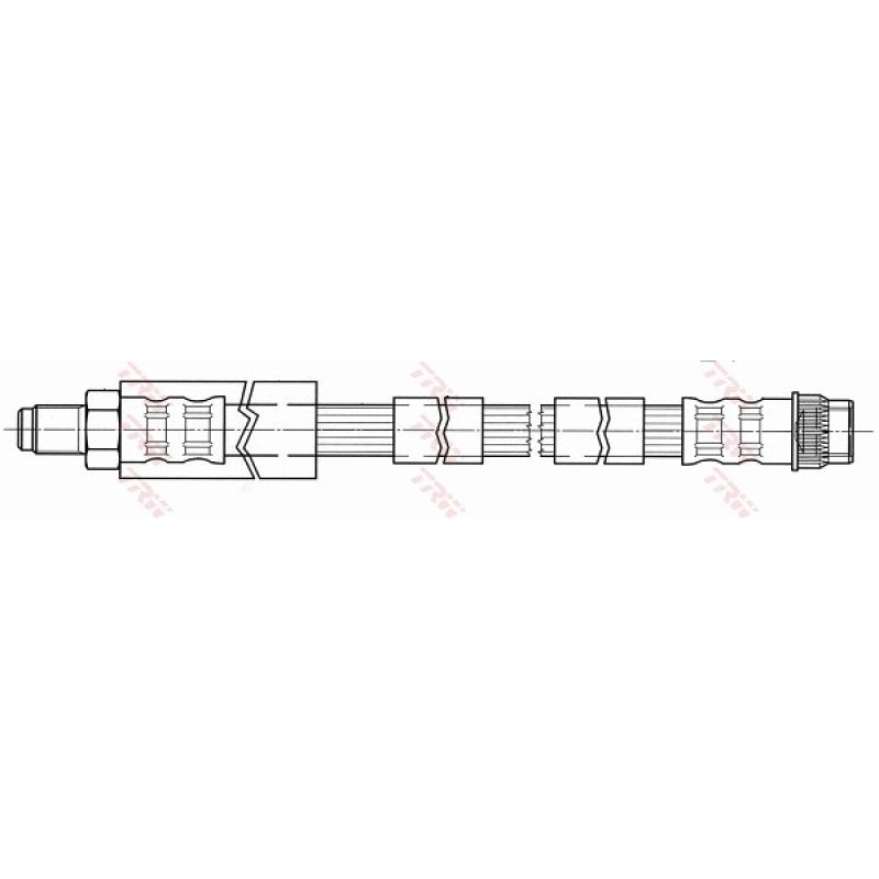 Flexible de frein TRW PHB431 - Visuel 1