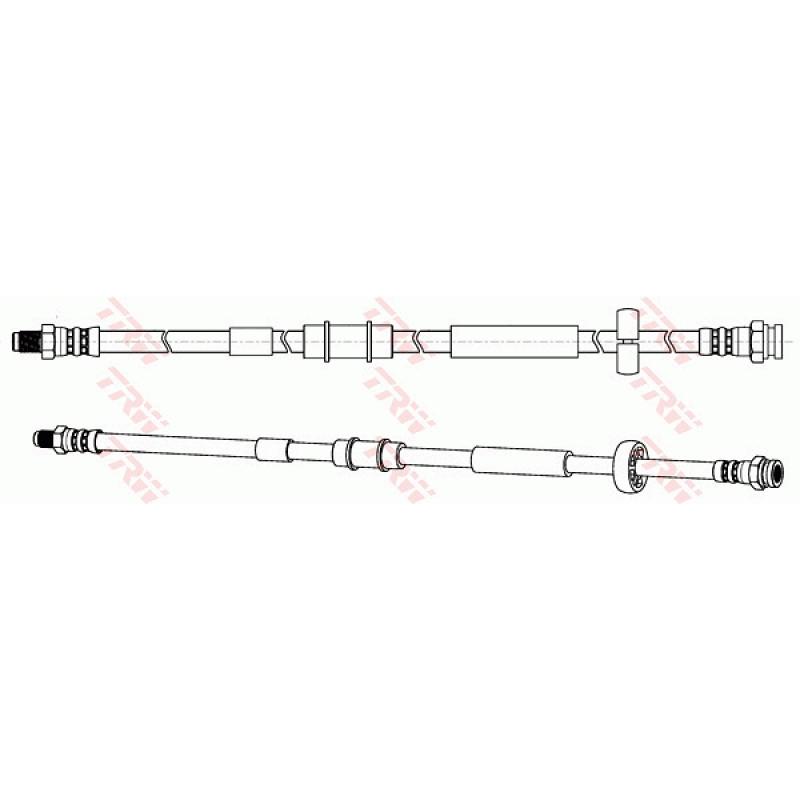 Flexible de frein TRW PHB574 - Visuel 1