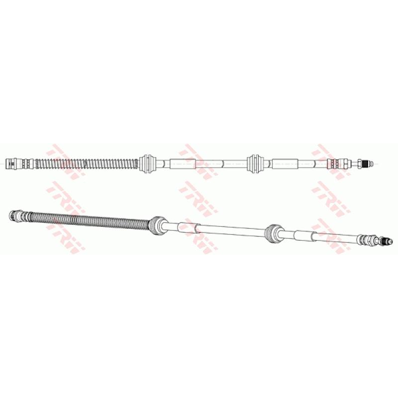 Flexible de frein TRW PHB577 - Visuel 1