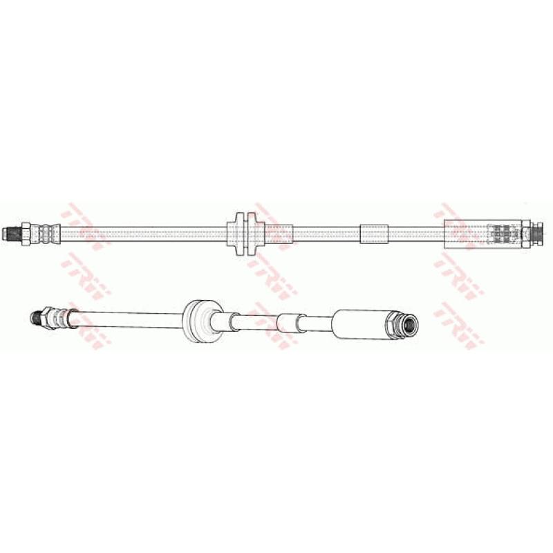 Flexible de frein TRW PHB628 - Visuel 1