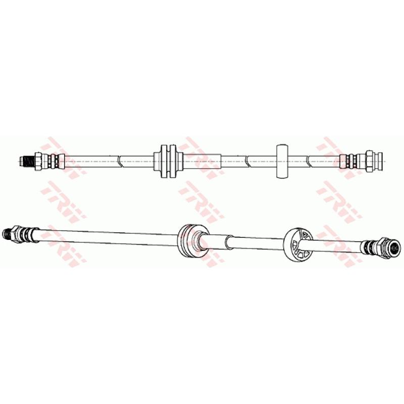 Flexible de frein TRW PHB636 - Visuel 1