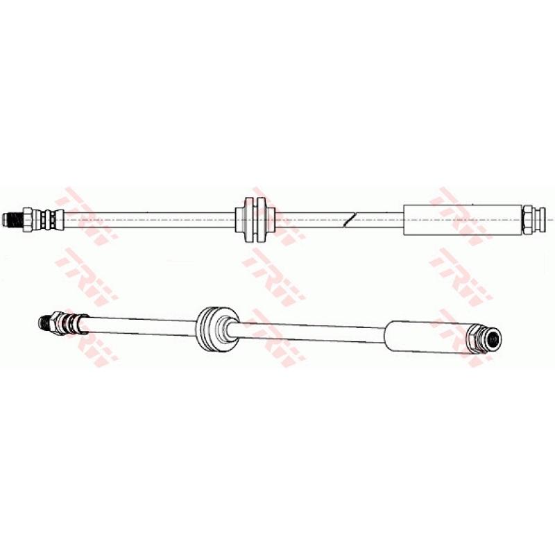Flexible de frein TRW PHB637 - Visuel 1