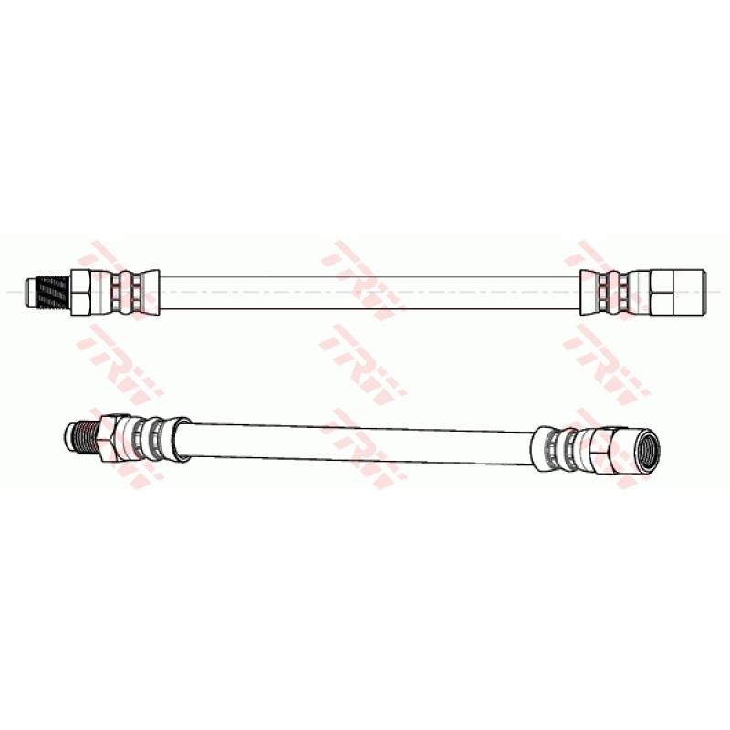 Flexible de frein TRW PHB650 - Visuel 1