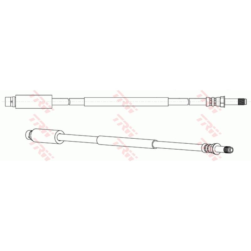 Flexible de frein TRW PHB652 - Visuel 1