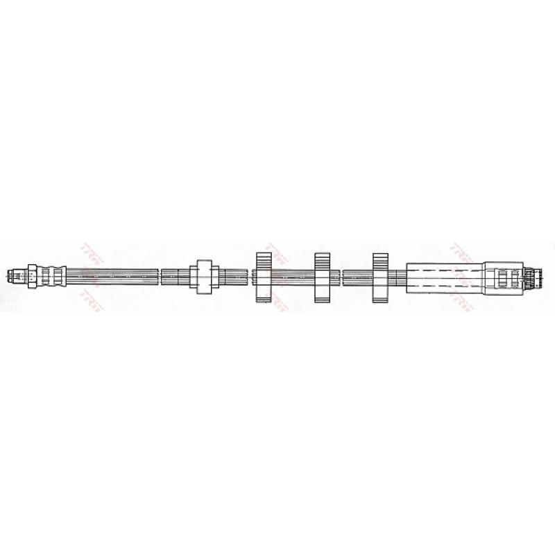 Flexible de frein TRW PHB655 - Visuel 1