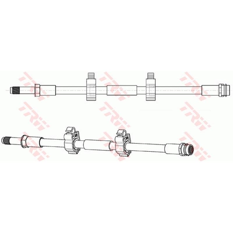 Flexible de frein TRW PHB698 - Visuel 1