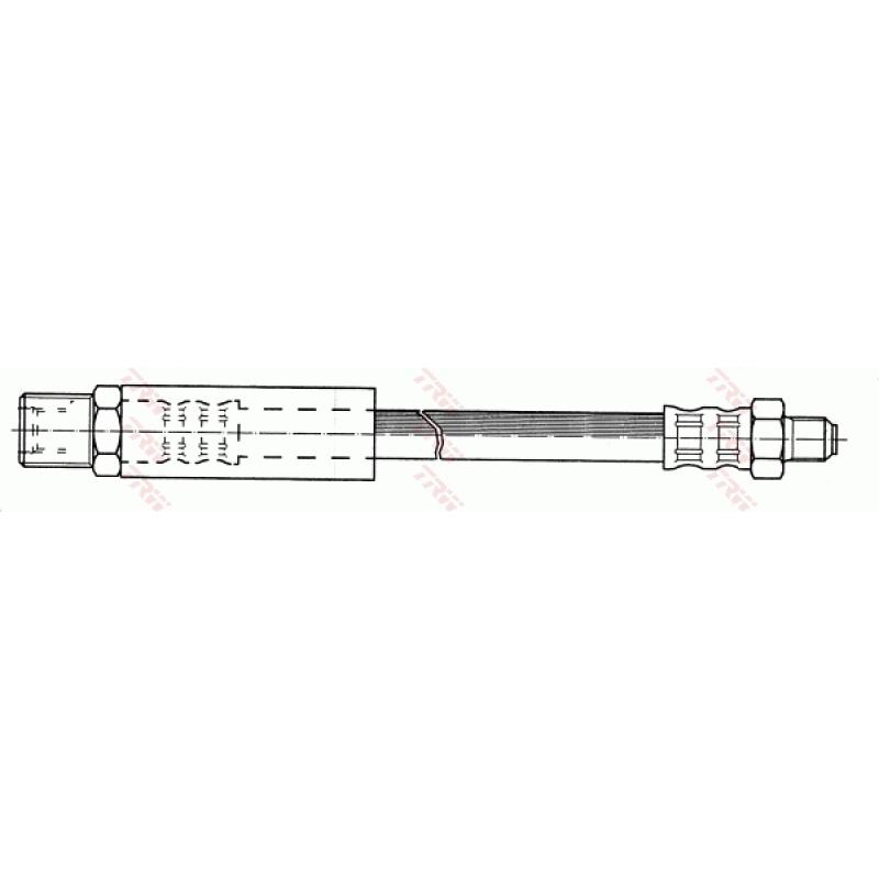 Flexible de frein TRW PHC149 - Visuel 1
