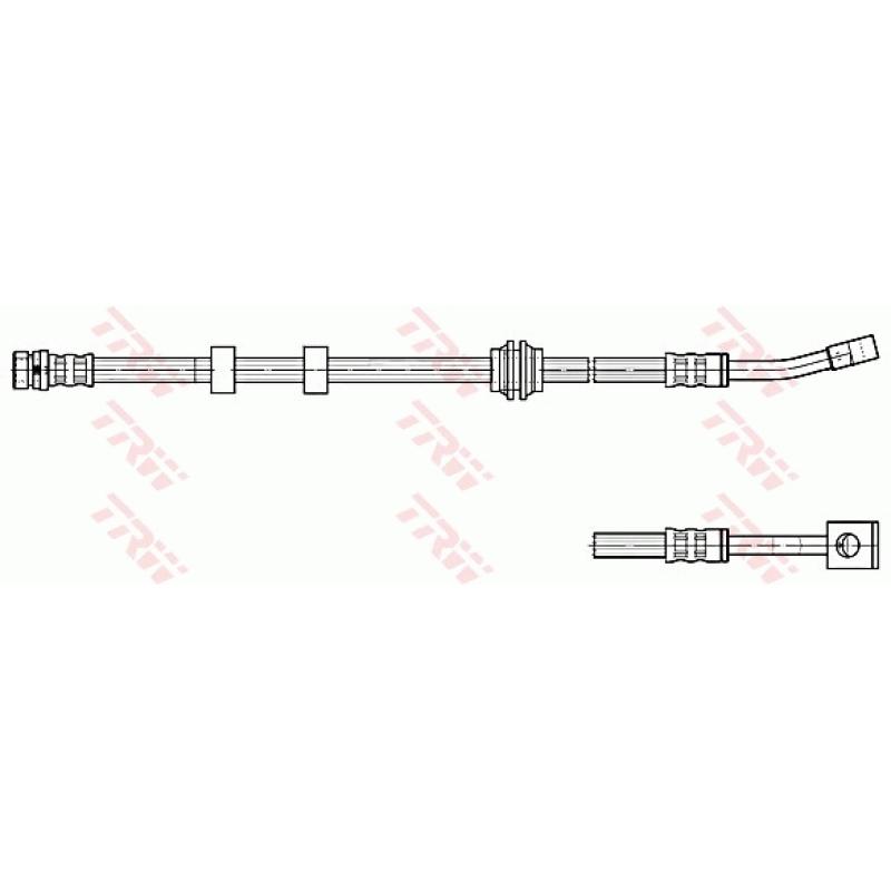 Flexible de frein TRW PHD1016 - Visuel 1