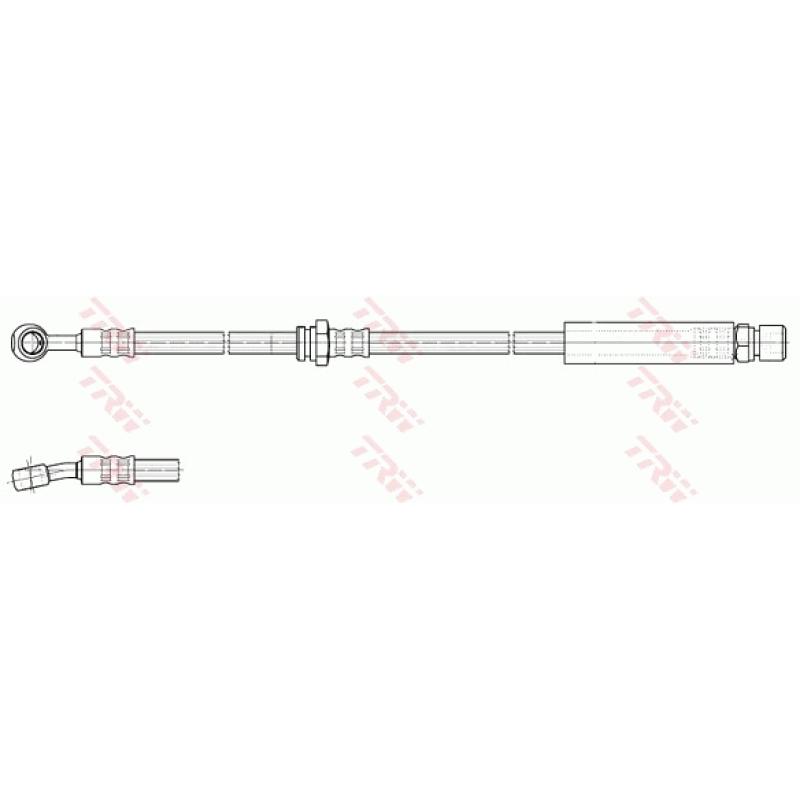 Flexible de frein TRW PHD1018 - Visuel 1