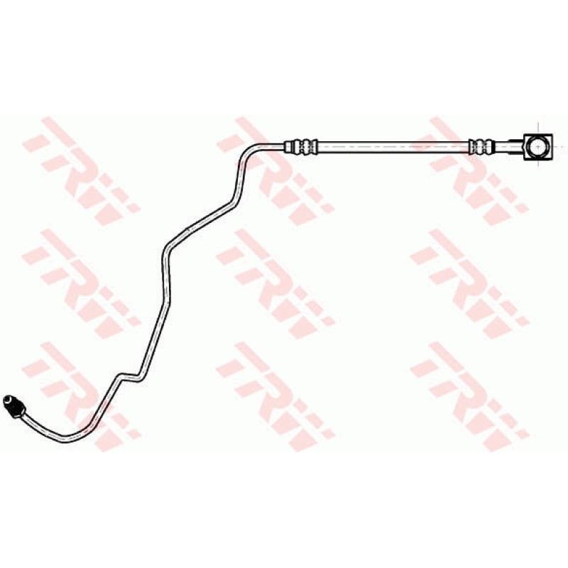 Flexible de frein TRW PHD1041 - Visuel 1