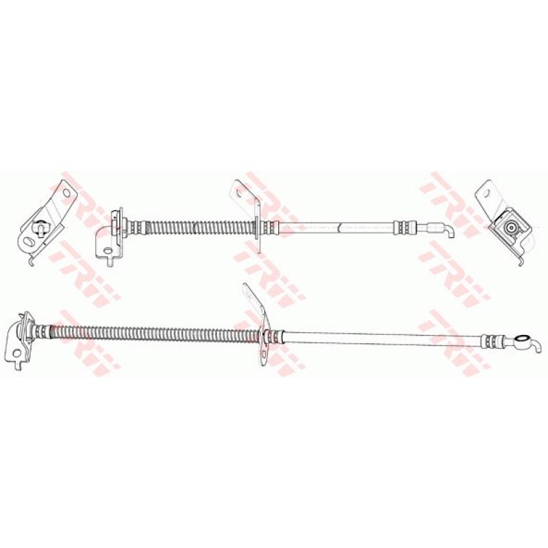 Flexible de frein TRW PHD1058 - Visuel 1