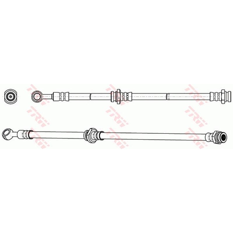 Flexible de frein TRW PHD1064 - Visuel 1
