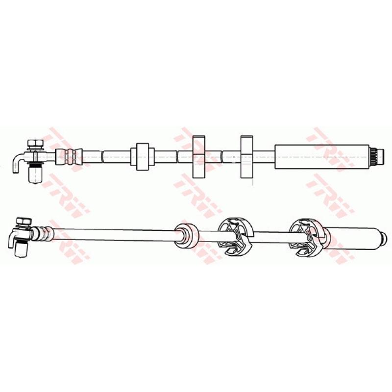 Flexible de frein TRW PHD1065 - Visuel 1