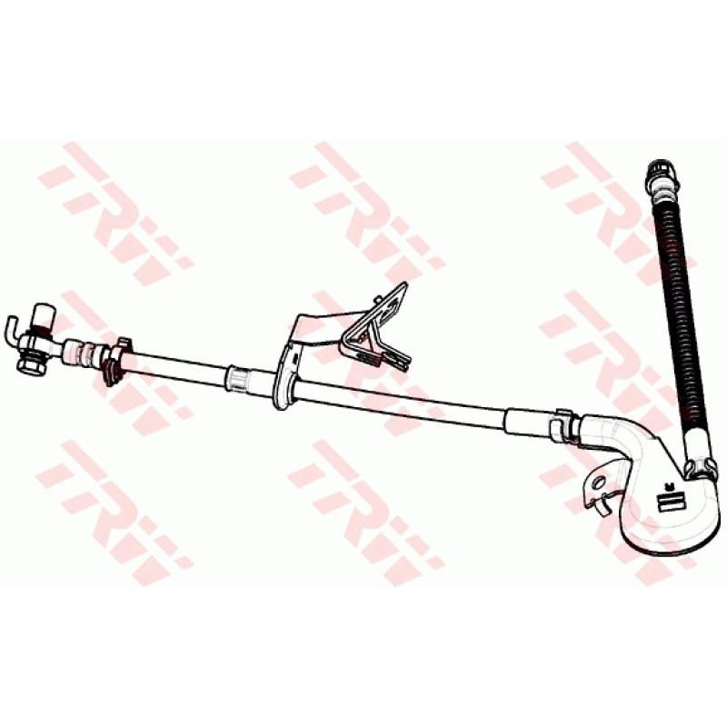Flexible de frein TRW PHD1134 - Visuel 1