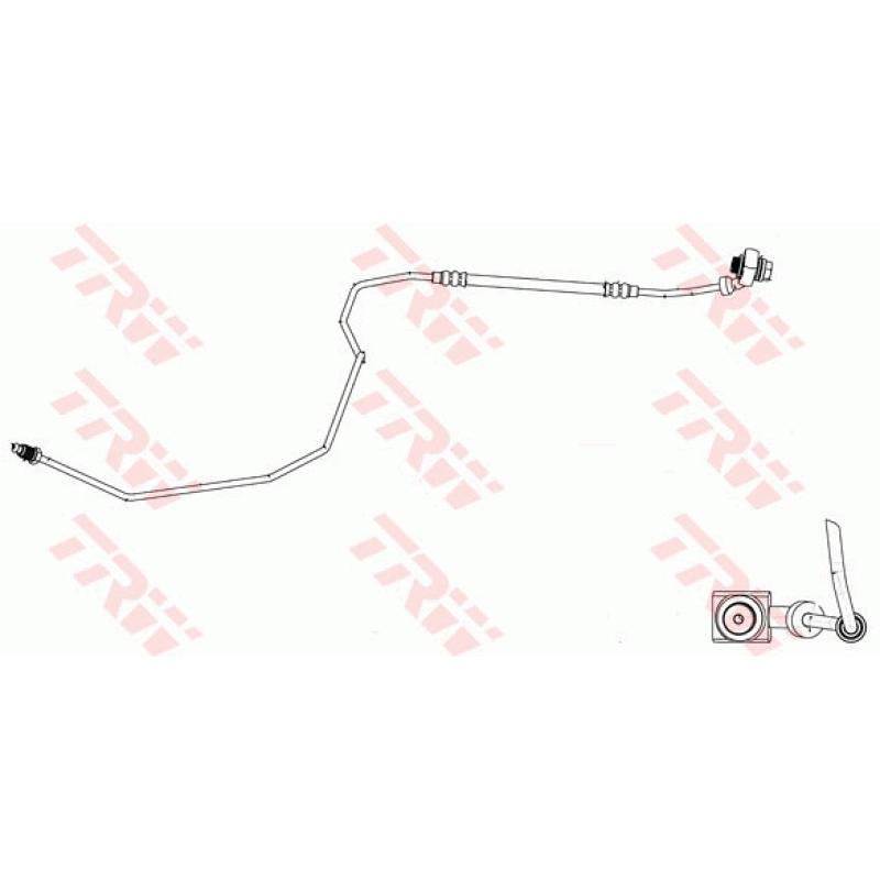 Flexible de frein TRW PHD1162 - Visuel 1