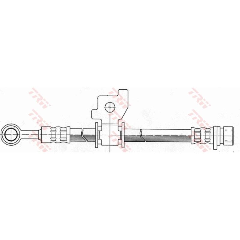 Flexible de frein TRW PHD135 - Visuel 1