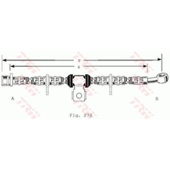 Flexible de frein TRW [PHD195]
