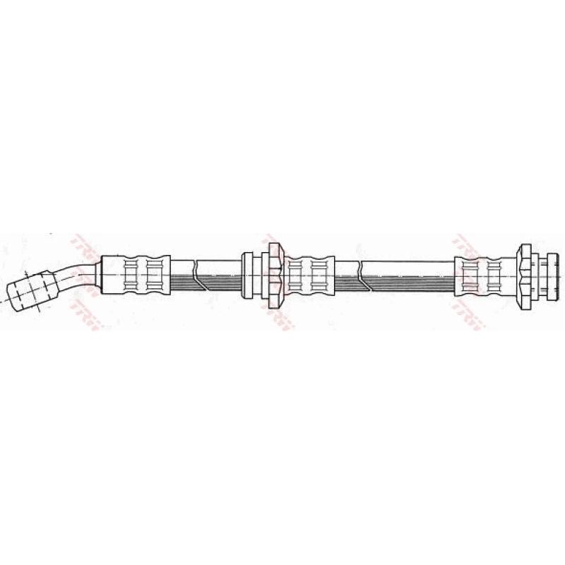 Flexible de frein TRW PHD198 - Visuel 1