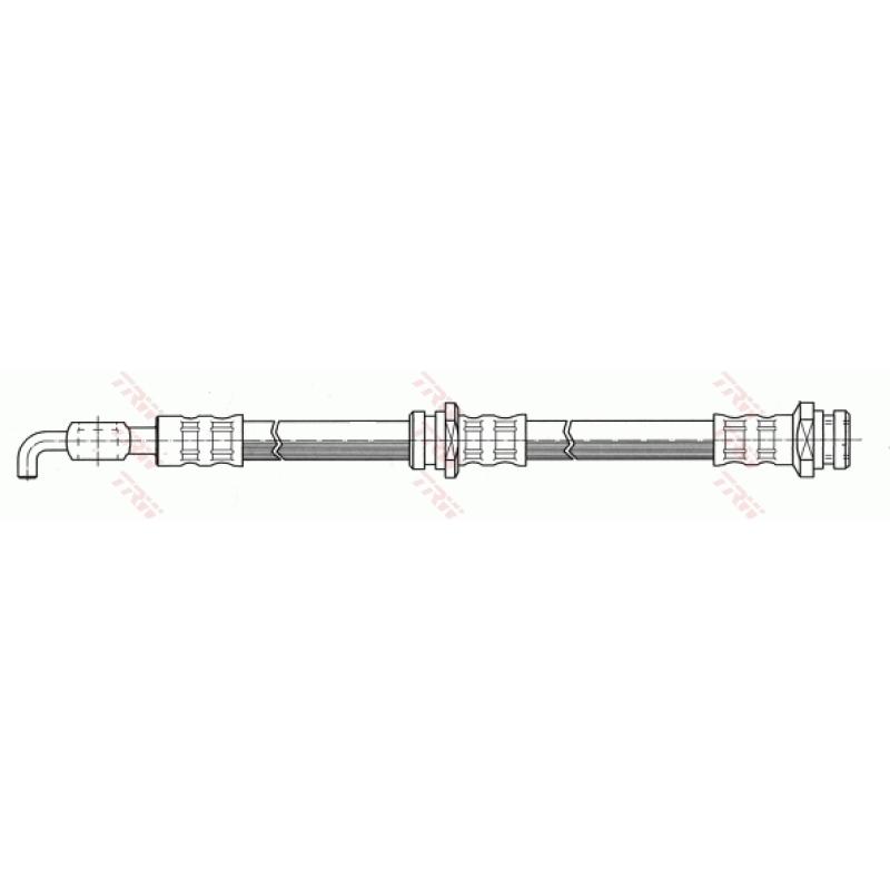 Flexible de frein TRW PHD237 - Visuel 1