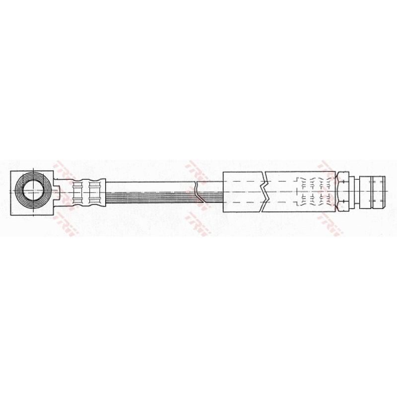 Flexible de frein TRW PHD244 - Visuel 1