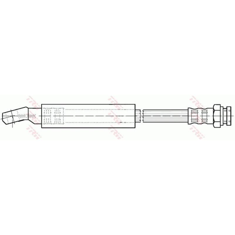 Flexible de frein TRW PHD245 - Visuel 1