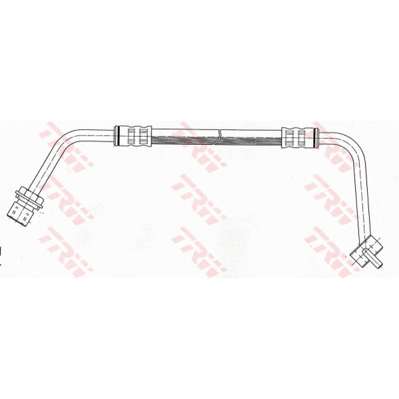 Flexible de frein TRW PHD253 - Visuel 1