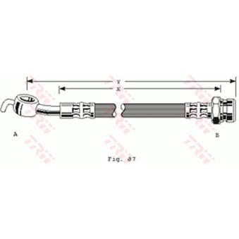 Flexible de frein TRW OEM 94382793