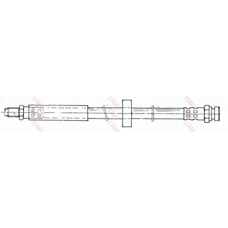 Flexible de frein TRW PHD334 - Visuel 1