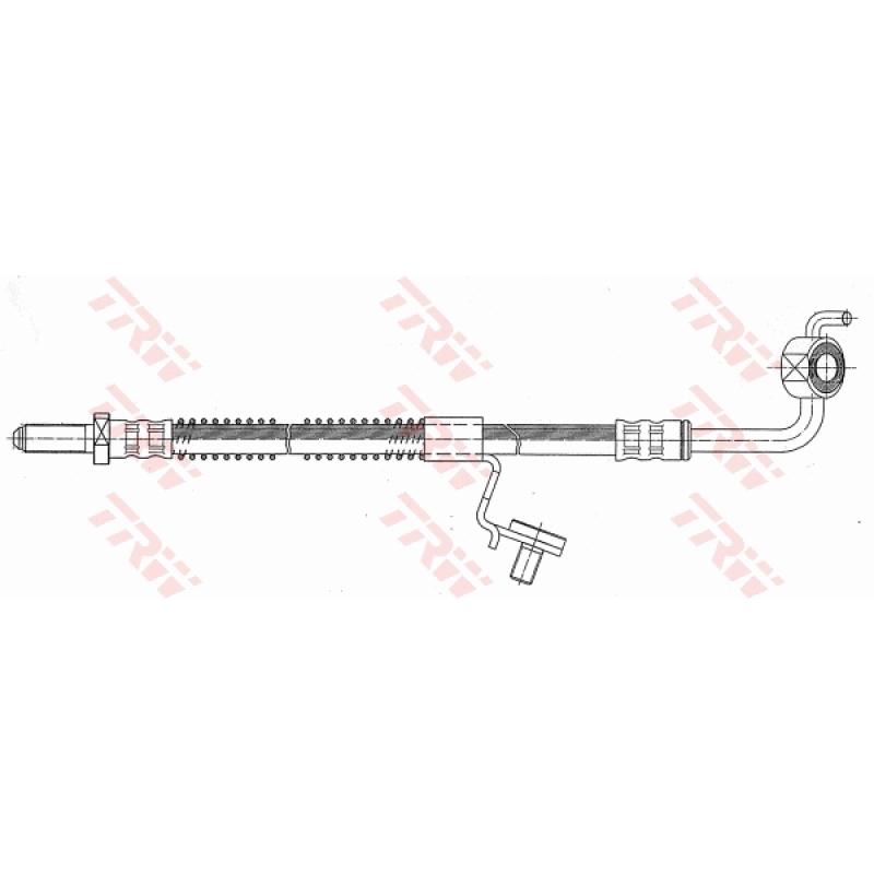 Flexible de frein TRW PHD343 - Visuel 1