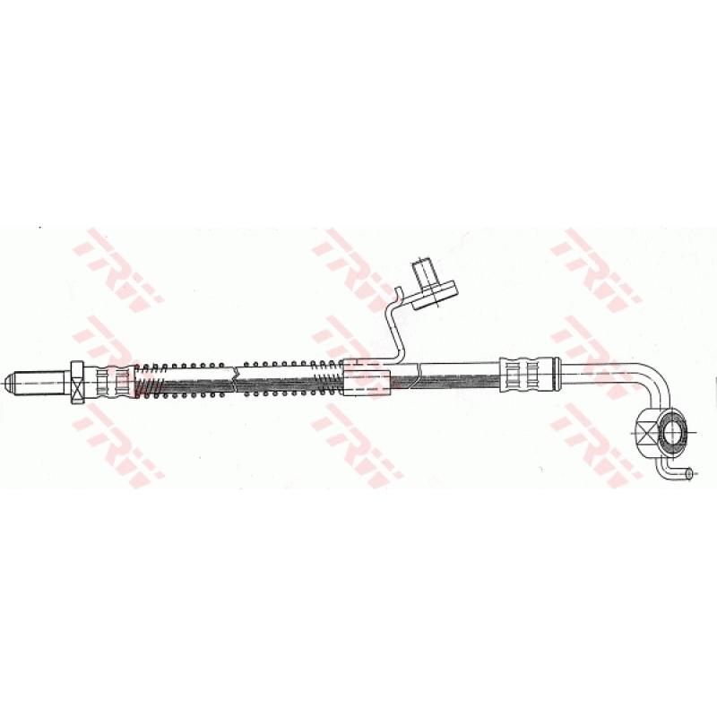 Flexible de frein TRW PHD344 - Visuel 1