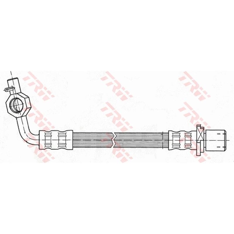 Flexible de frein TRW PHD403 - Visuel 1