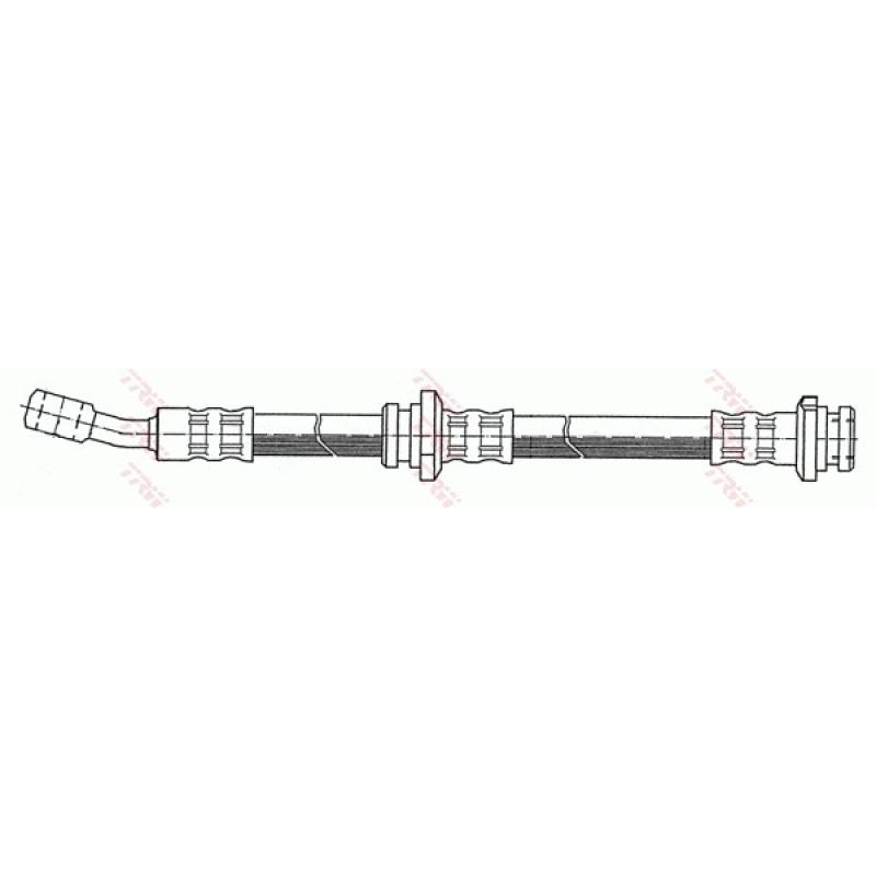 Flexible de frein TRW PHD409 - Visuel 1