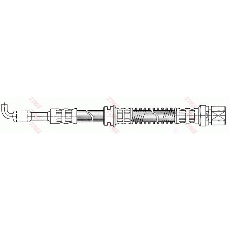 Flexible de frein TRW PHD422 - Visuel 1