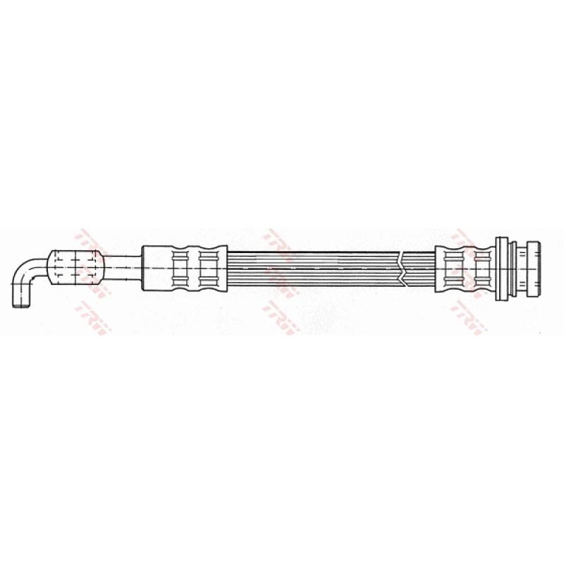 Flexible de frein TRW PHD424 - Visuel 1
