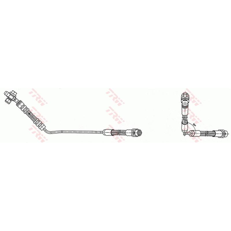 Flexible de frein TRW PHD491 - Visuel 1