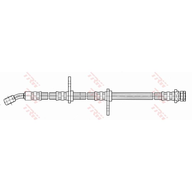 Flexible de frein TRW PHD498 - Visuel 1