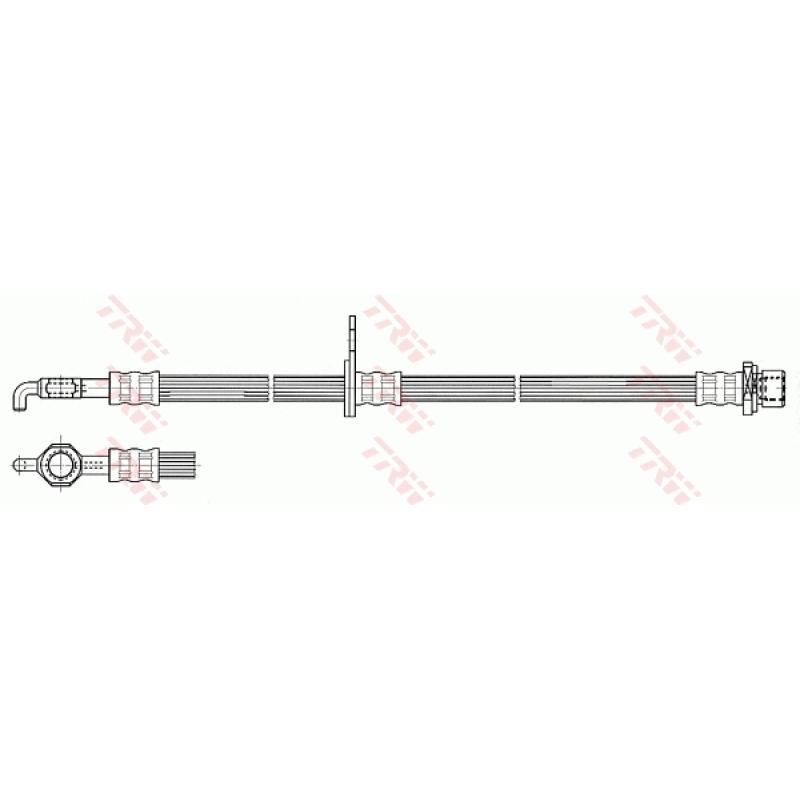 Flexible de frein TRW PHD533 - Visuel 1