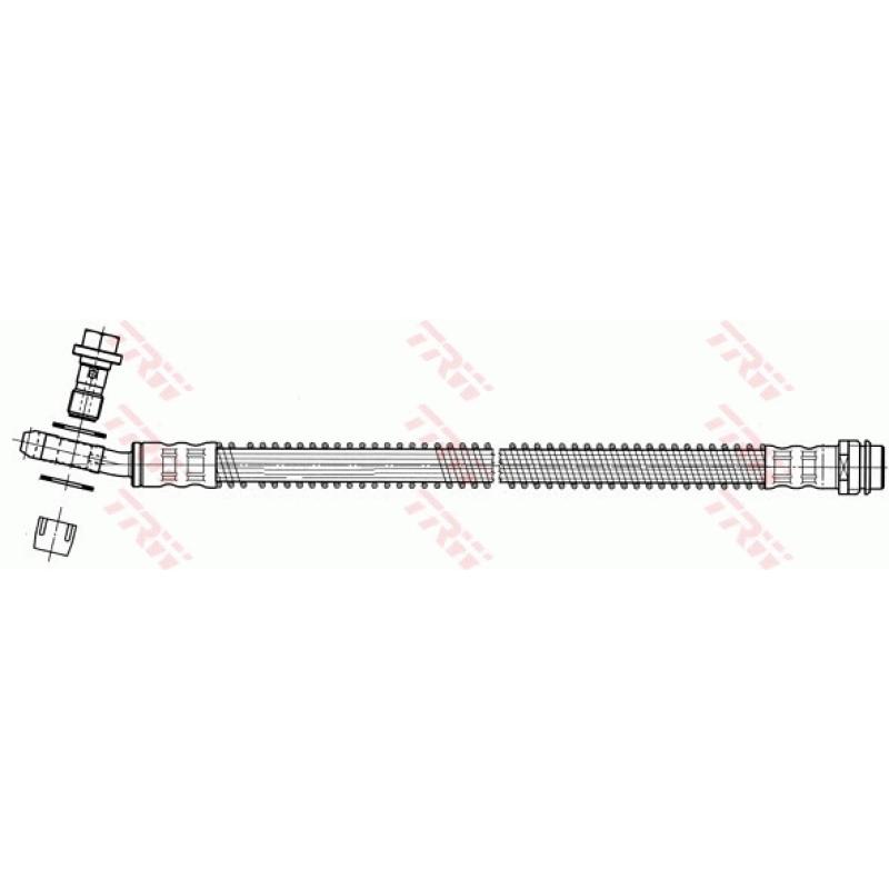 Flexible de frein TRW PHD559 - Visuel 1