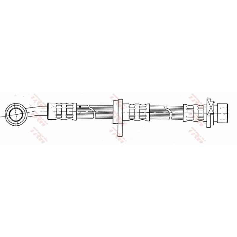 Flexible de frein TRW PHD577 - Visuel 1