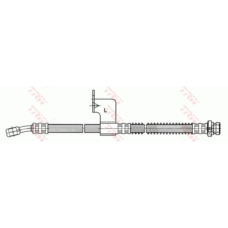 Flexible de frein TRW PHD619 - Visuel 1