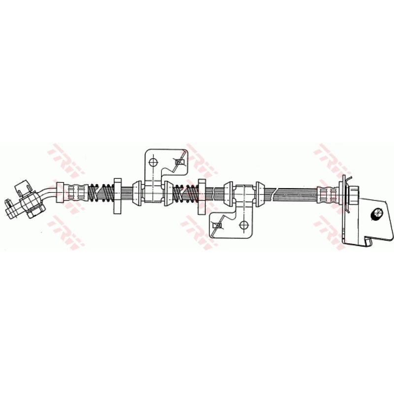 Flexible de frein TRW PHD634 - Visuel 1